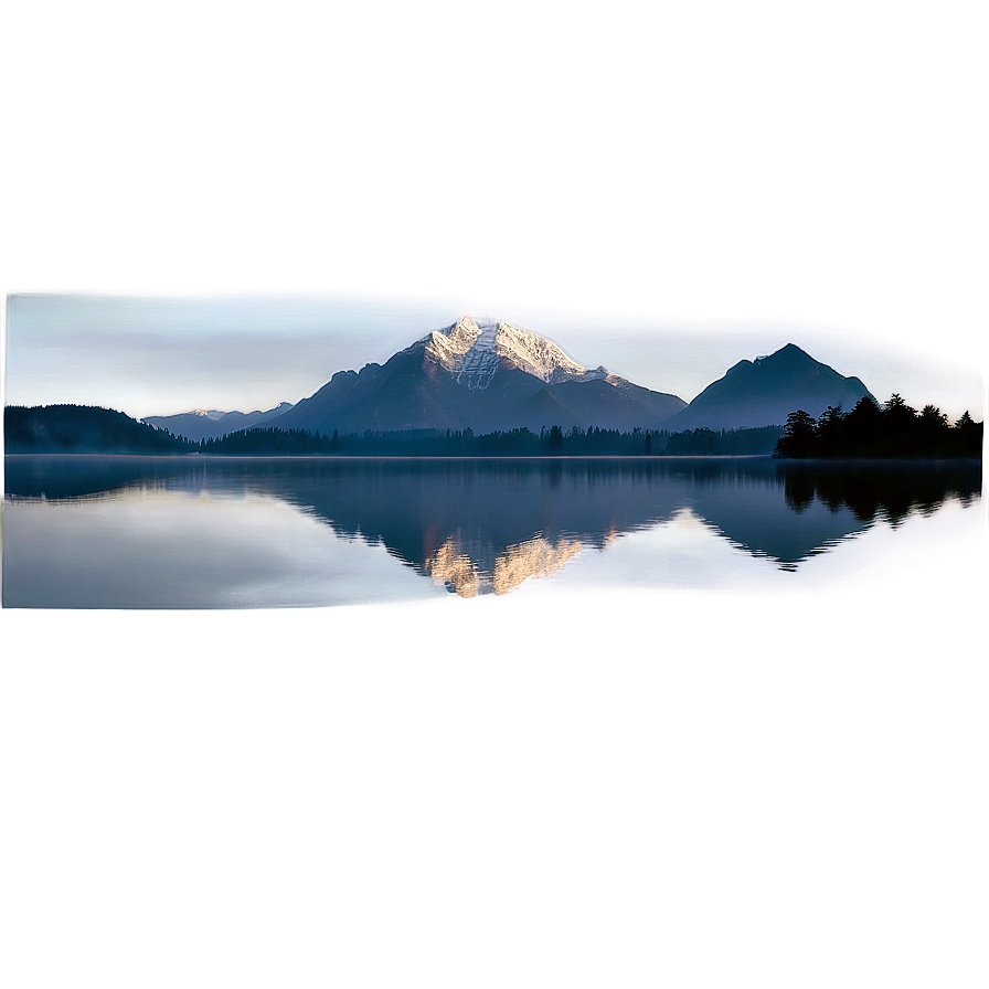 Calm Lake Mist PNG 18 PNG image with a transparent background, free high-resolution download