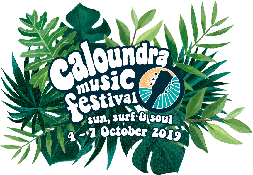 Caloundra Music Festival2019 Logo PNG with transparent background