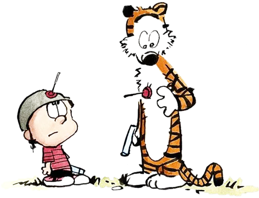 Calvin And Hobbes Gun, HD Png Download PNG with transparent background