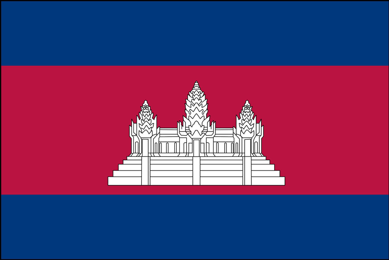 Cambodia Flag Hd Wallpaper - Cambodia Flag Transparent Background, HD Png Download PNG with transparent background