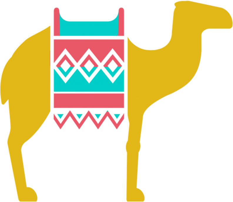 Camels Clipart Travel - Arabian Camel, HD Png Download PNG with transparent background