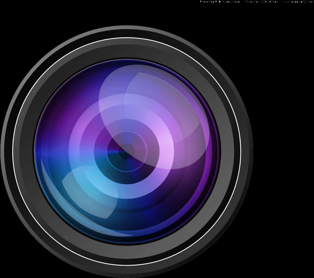 Camera Lens Close Up Graphic