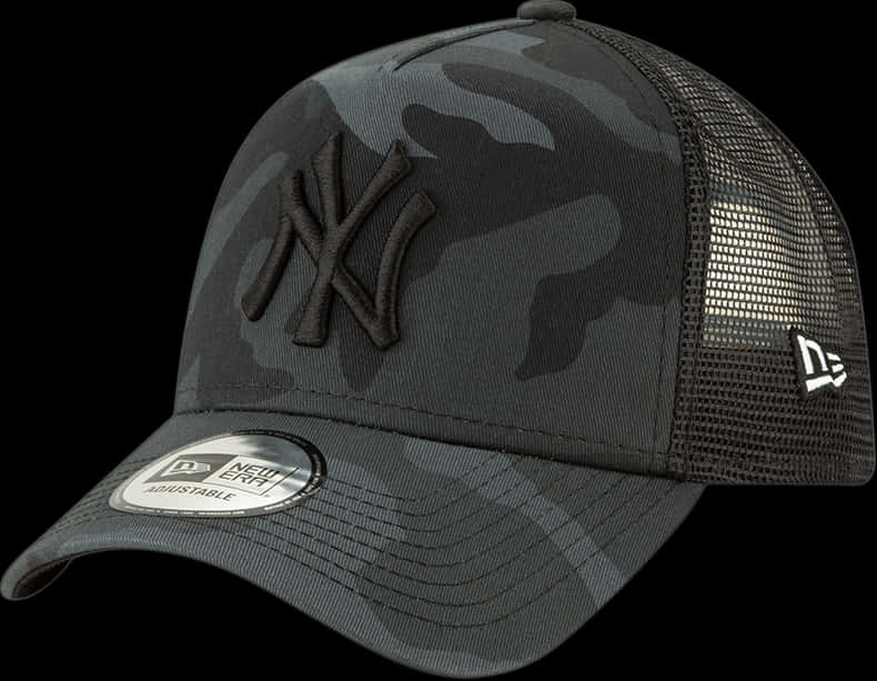 Camo Baseball Capwith Logo