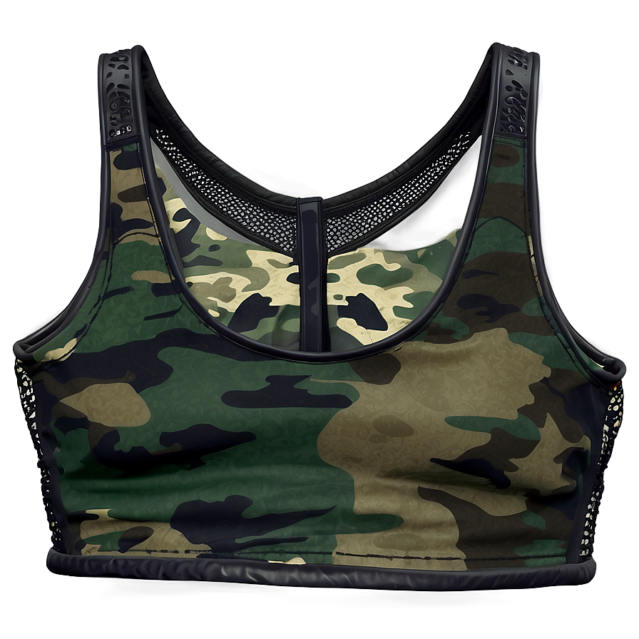 Camo Crop Top Png 97