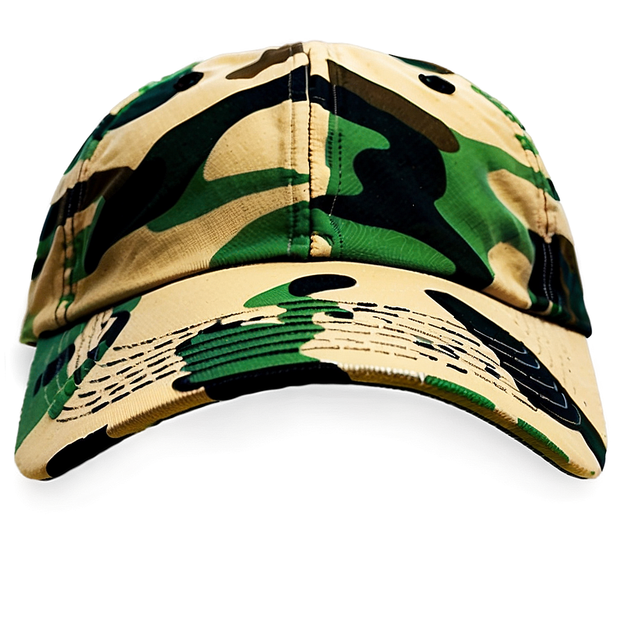 Camo Dad Hat Picture Png Mxf