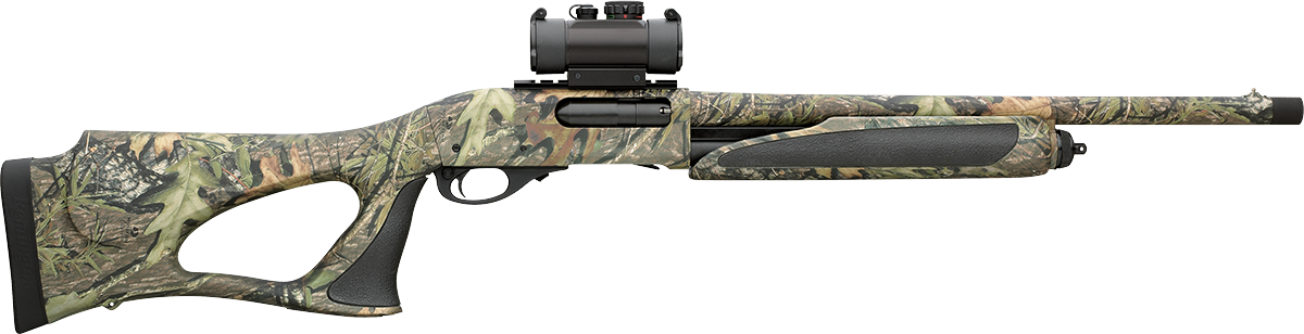 Camo Pattern Shotgunwith Scope