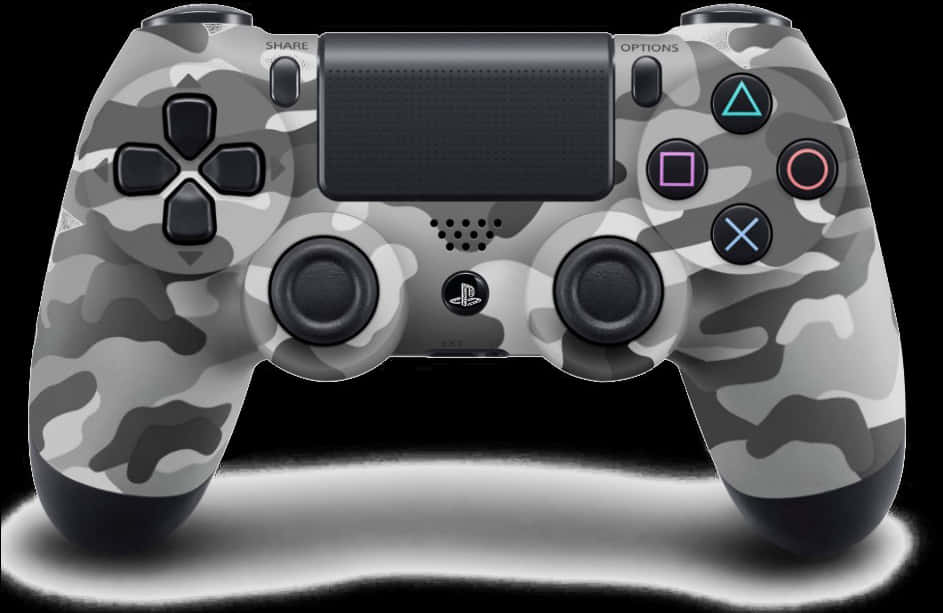 Camo Play Station Controller