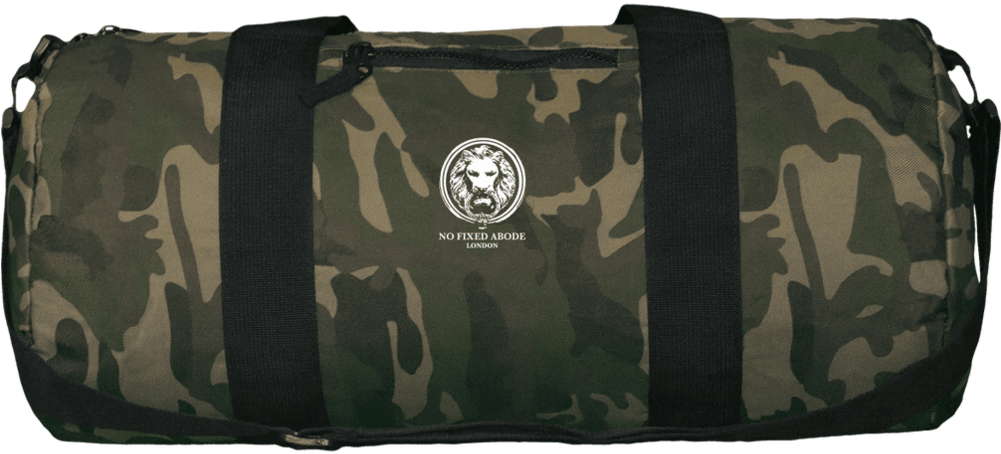 Camo Travel Duffel Bag No Fixed Abode