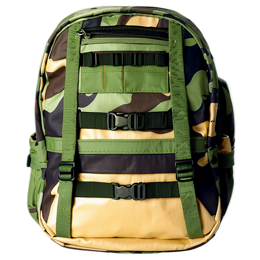 Camouflage Backpack Png Lla