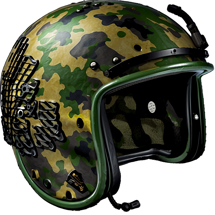 Camouflage Combat Helmet Png Tmm