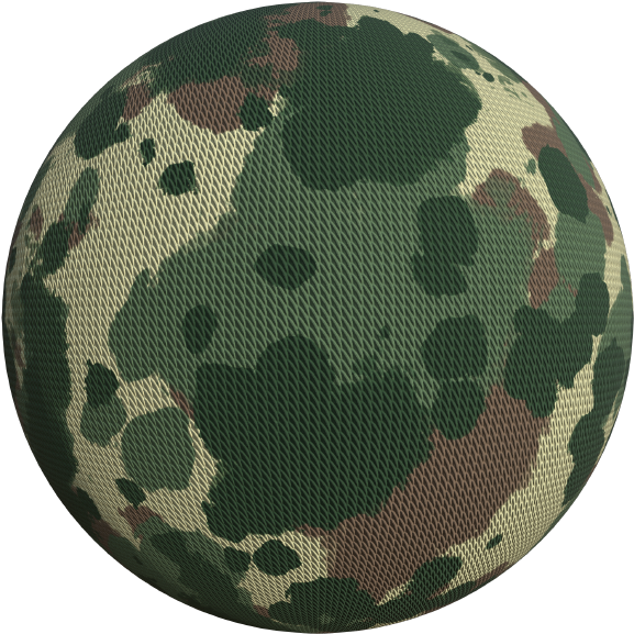 Camouflage Fabric Texture, Seamless And Tileable Cg - Circle, HD Png Download PNG with transparent background