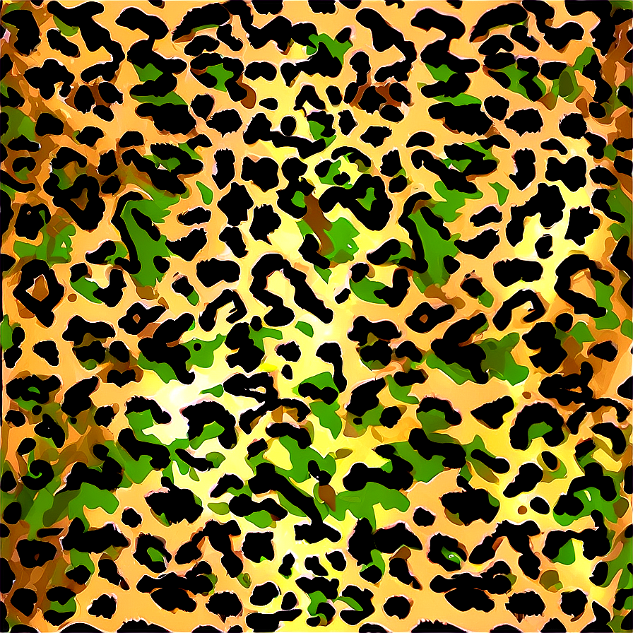 Camouflage Leopard Pattern Png Hcq86