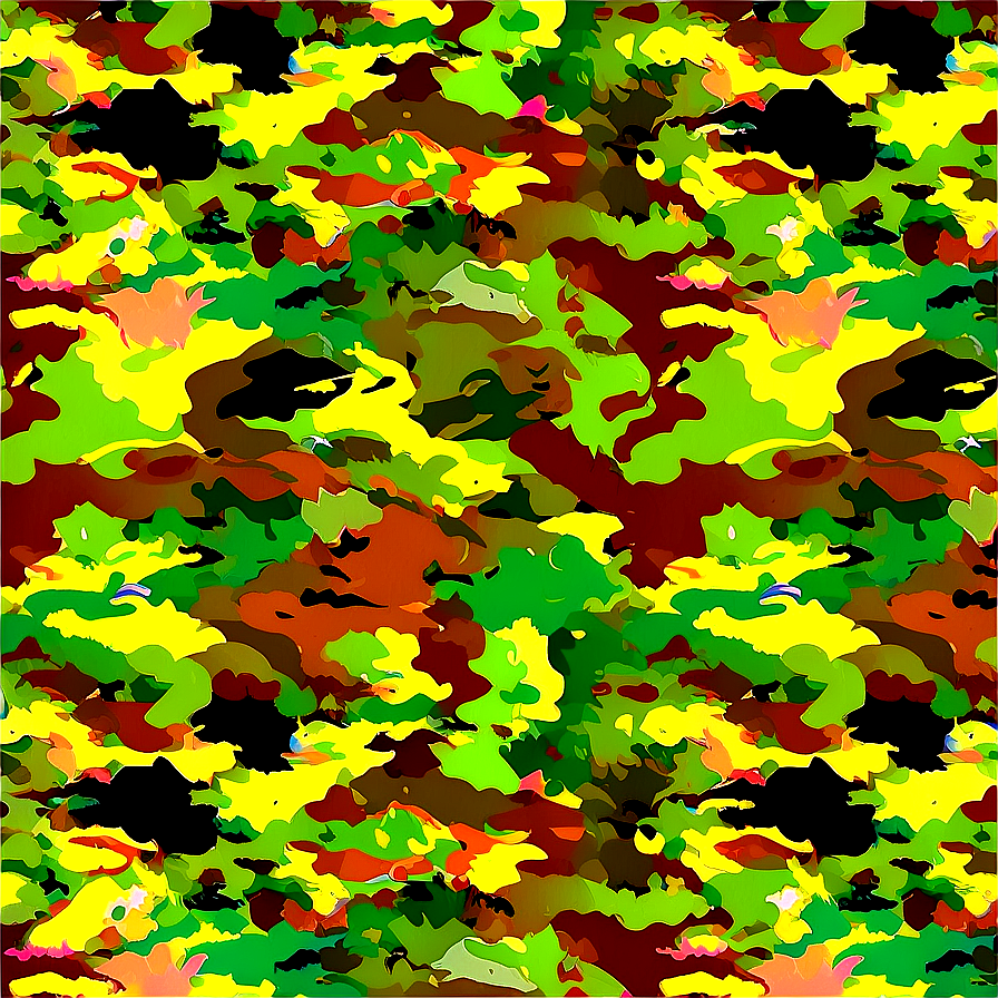 Camouflage Print PNG 15 PNG with transparent background