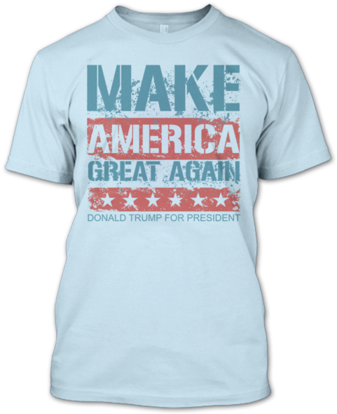 Campaign Slogan T Shirt Design PNG with transparent background