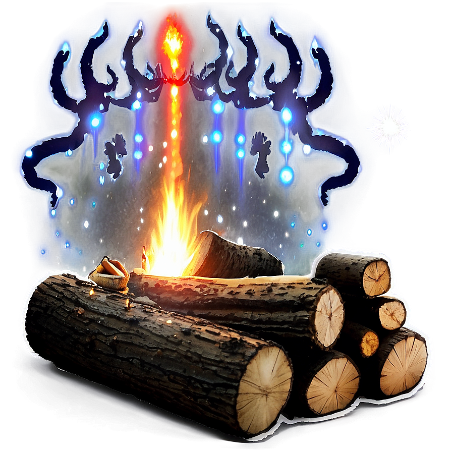 Campfire And Constellations Png Goq91