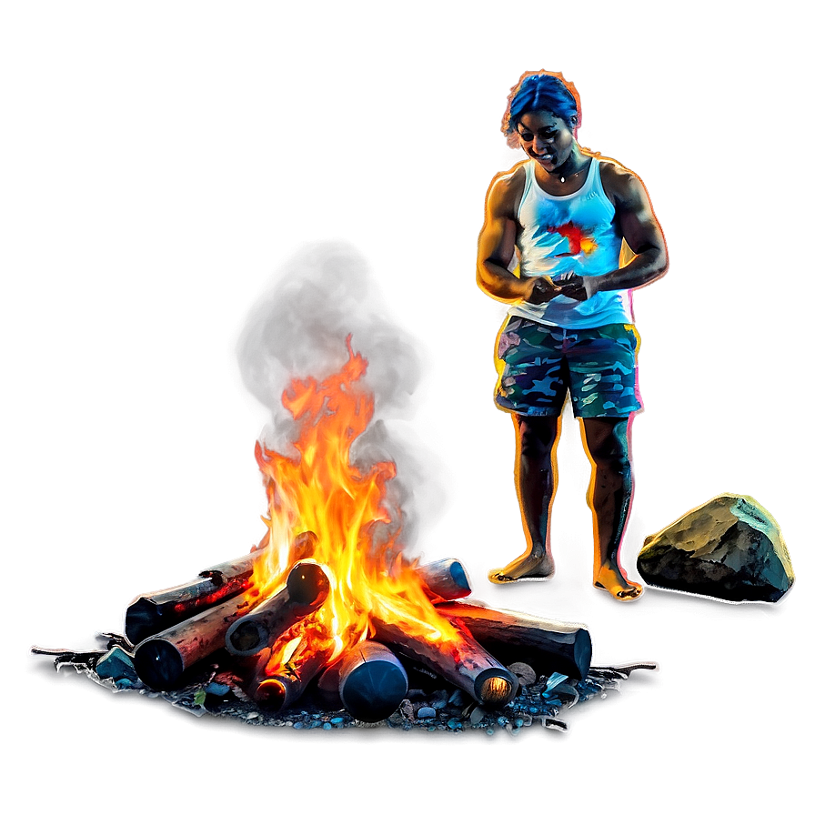 Campfire And Wildlife Png Ifs