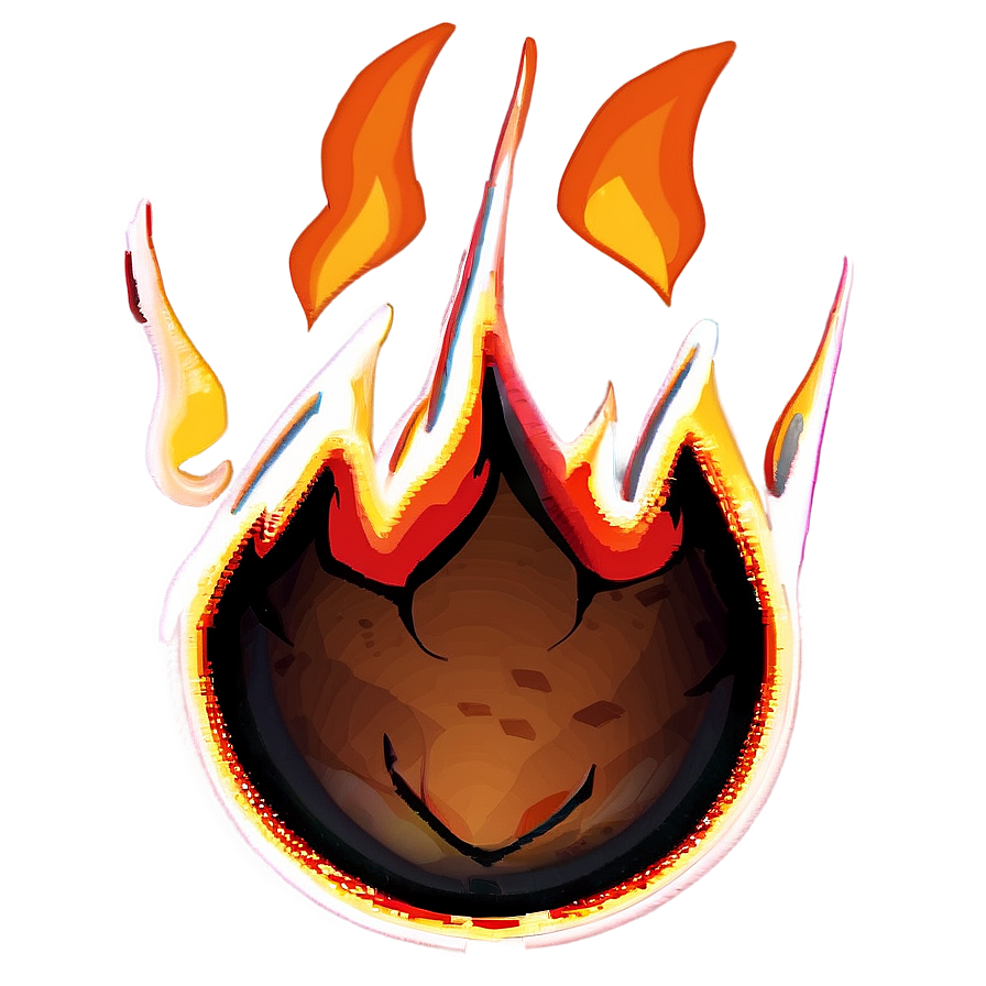 Campfire Flames PNG ecl27 PNG with transparent background