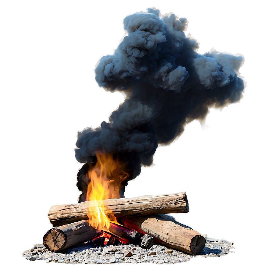 Campfire In Desert Png 96