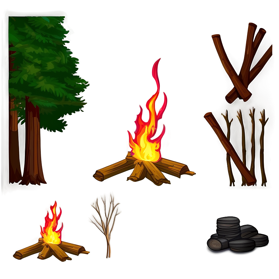 Campfire Story Scene Png 27