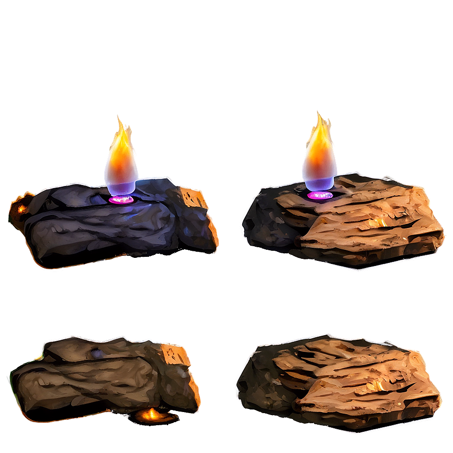Campfire Under Stars PNG 58 PNG with transparent background