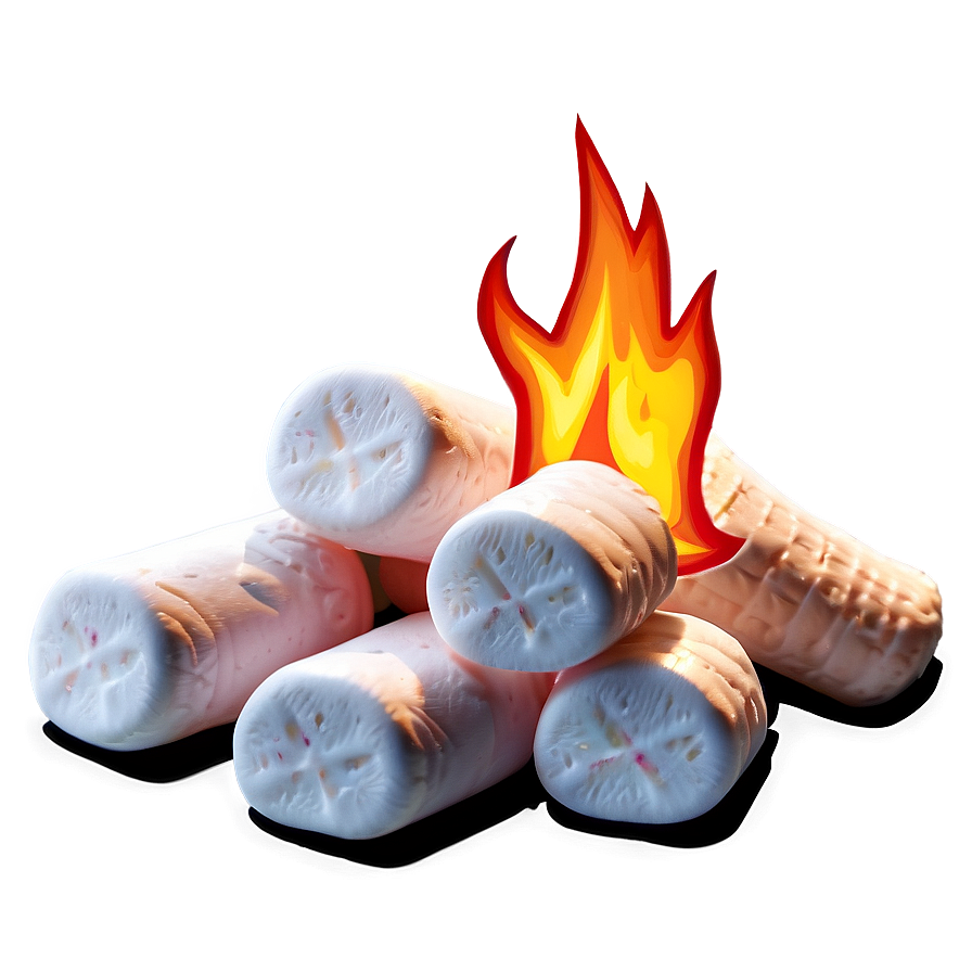 Campfire With Marshmallows Png 5