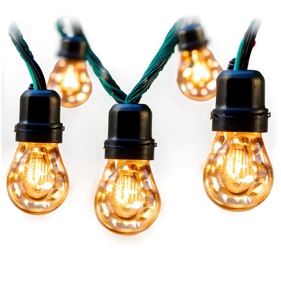 Camping String Lights Png 98