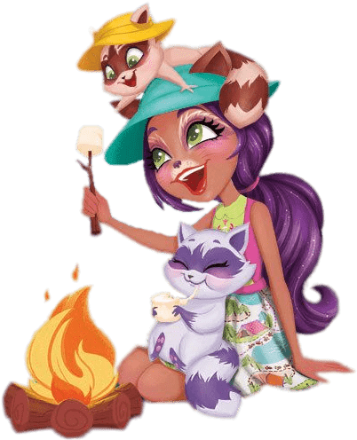 Enchantimals Raelin Raccoon - Enchantimals, HD Png Download PNG with transparent background