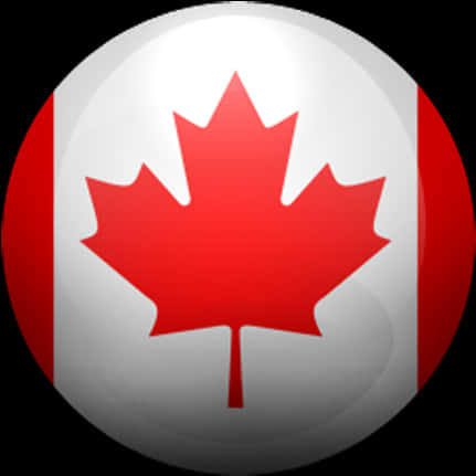 Canadian Flag Button