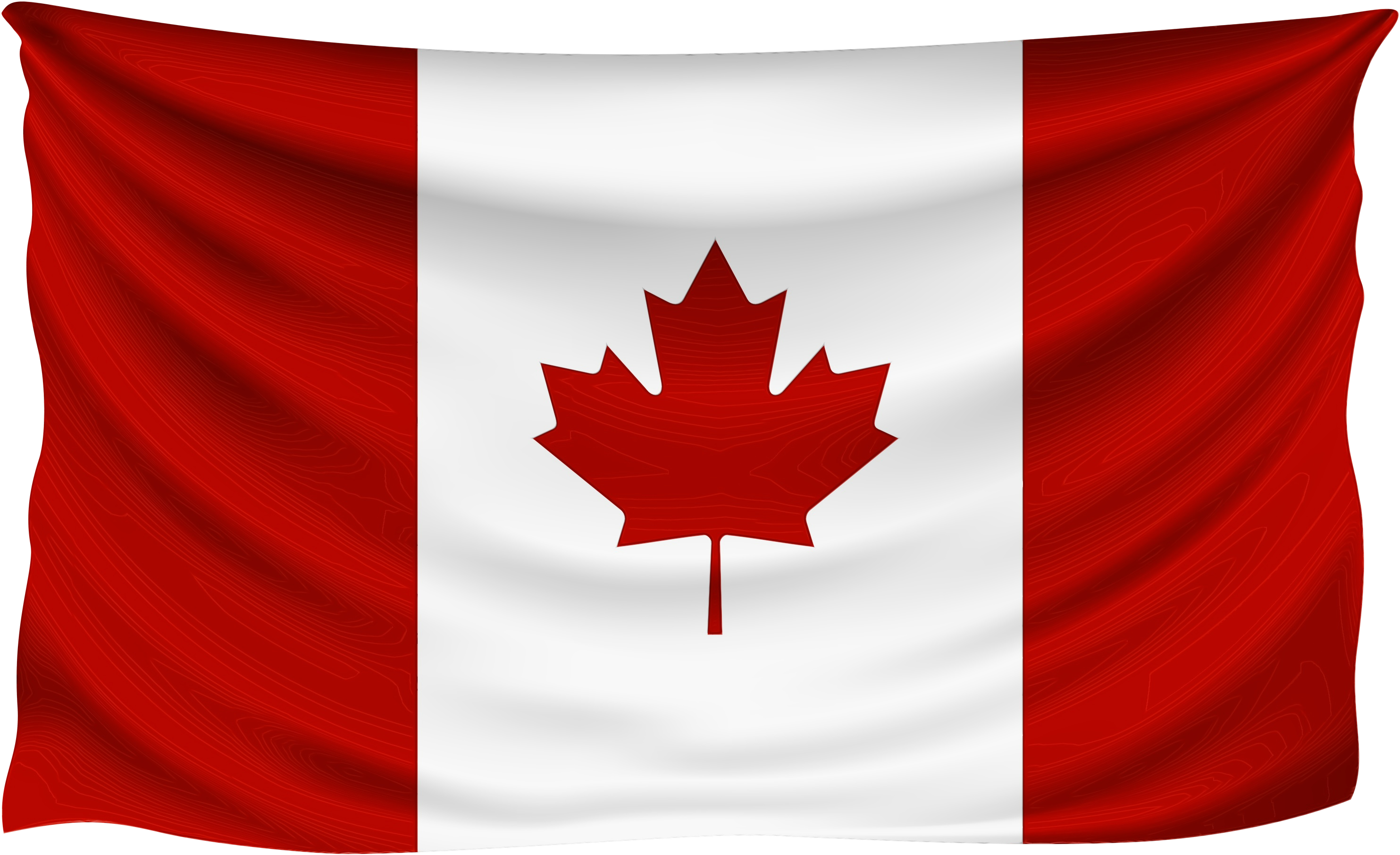 Canadian Flag Waving