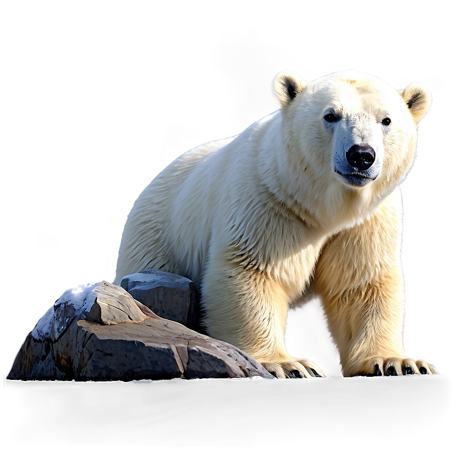 Canadian Polar Bear PNG 06202024 PNG with transparent background