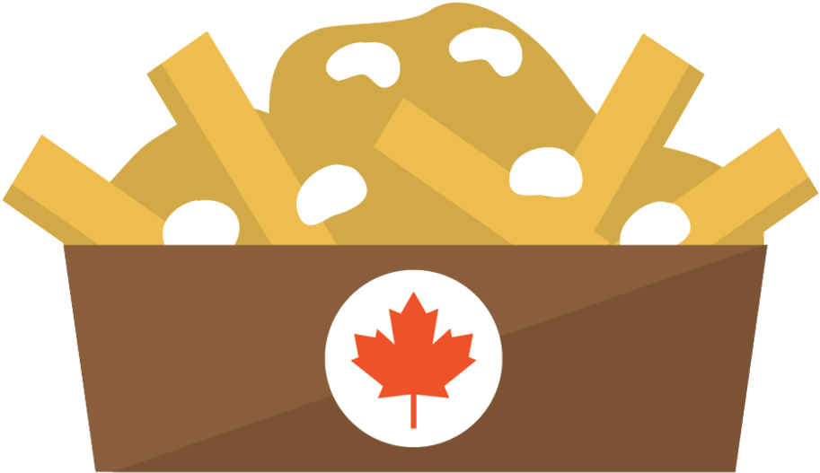 Canadian Poutine Graphic