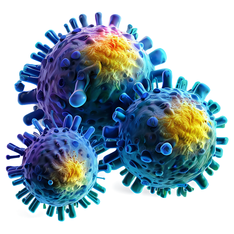 Cancer Cells Illustration PNG 06112024 PNG with transparent background