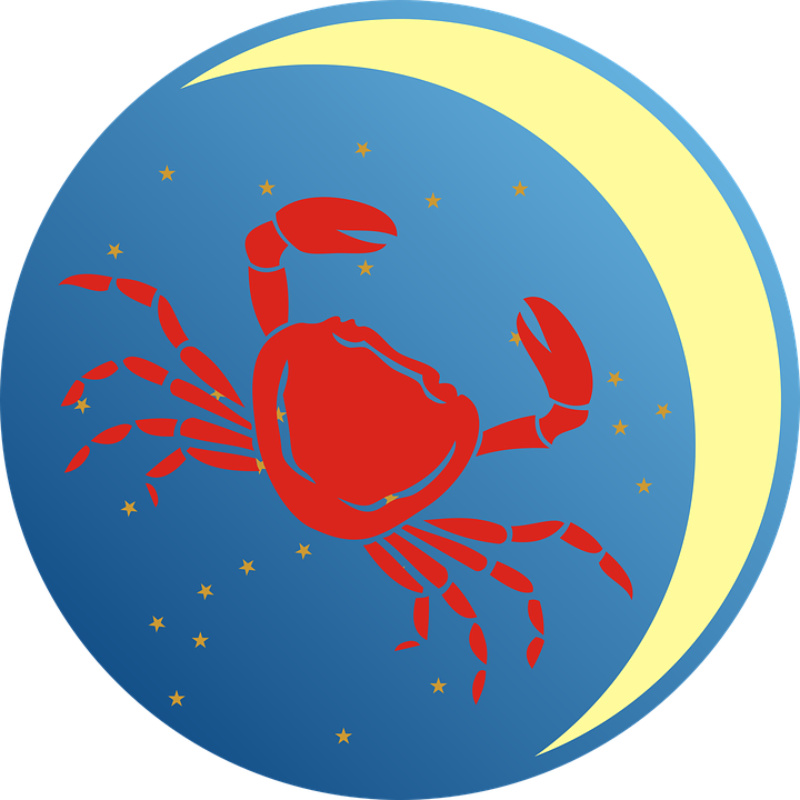 Cancer, Zodiac Sign, Zodiac, Moon, Star, Symbol - Oral Cancer Crab Symbol, HD Png Download PNG with transparent background