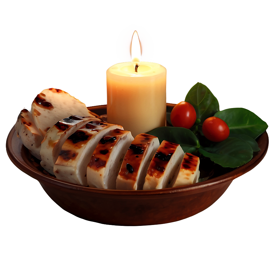 Candle Light Dinner PNG 05232024 PNG with transparent background