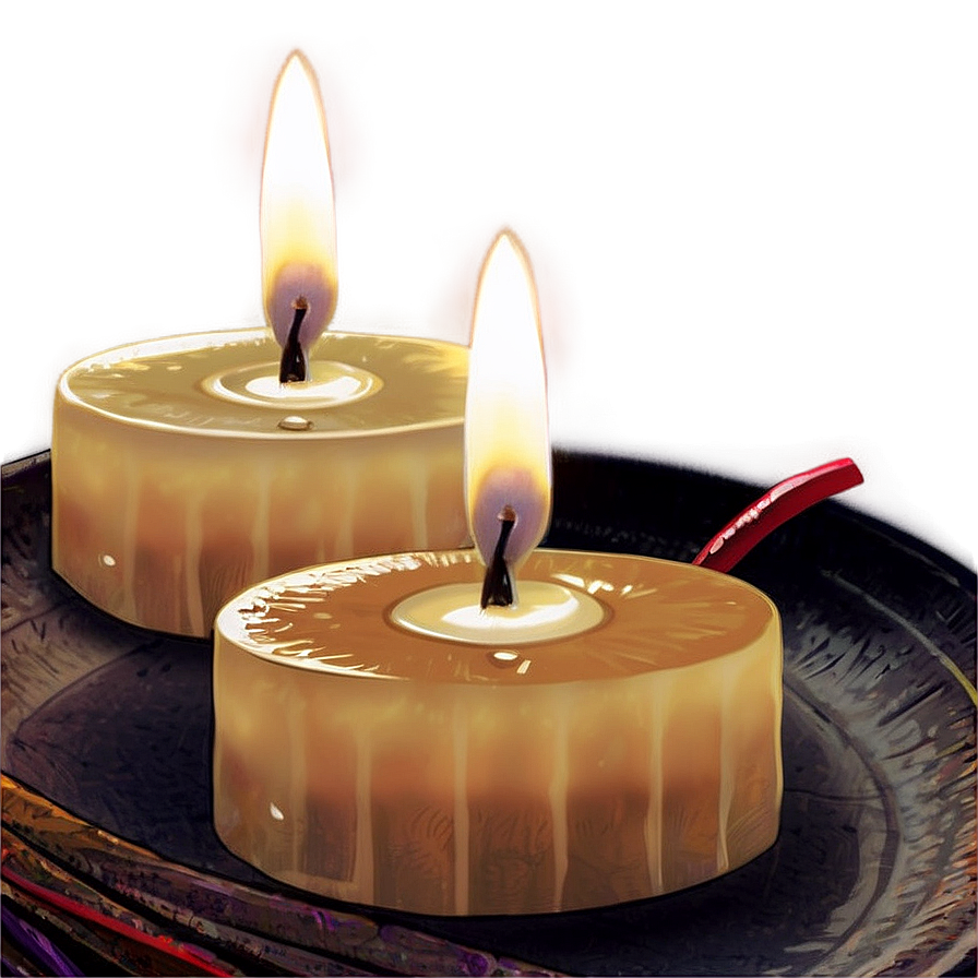 Candle Light Dinner PNG 05232024 PNG with transparent background