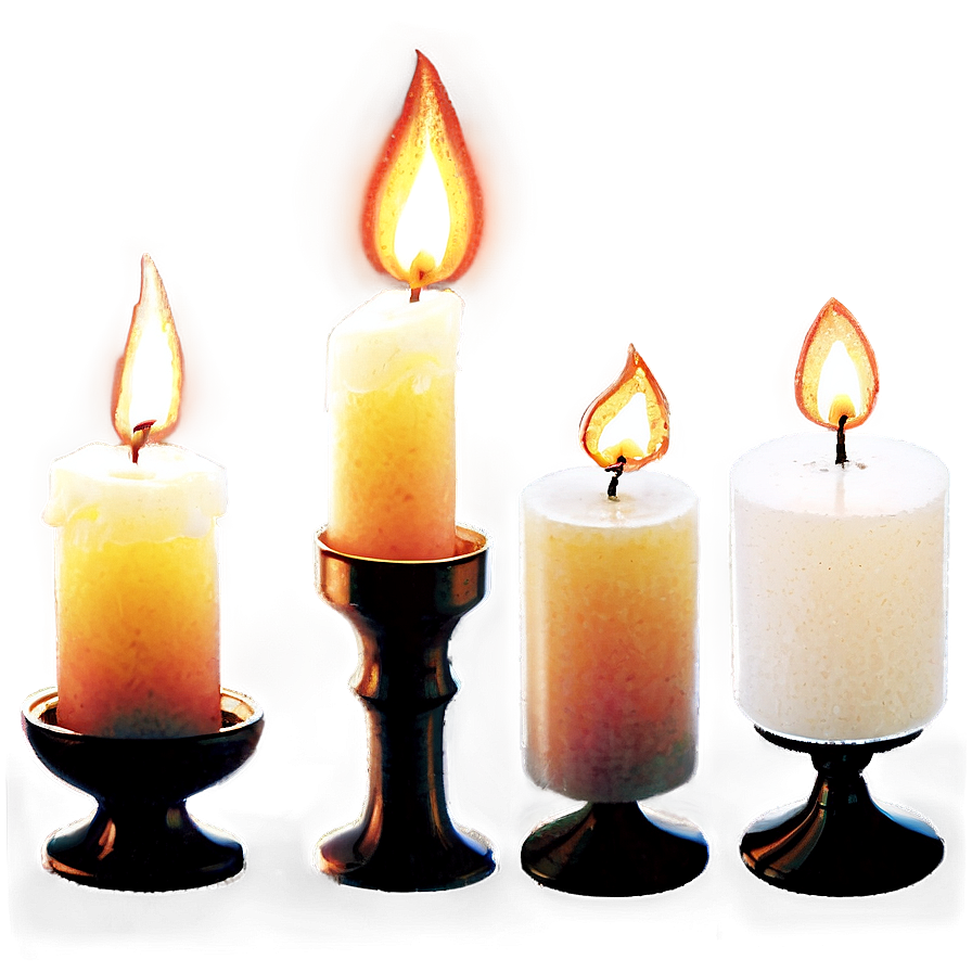 Candle Light Silhouette Png 47