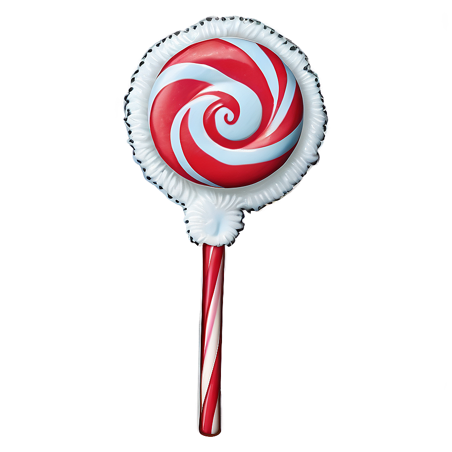 Candy Cane Cake Pop Png 06212024