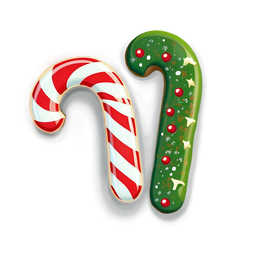 Candy Cane Cookies Png Voq