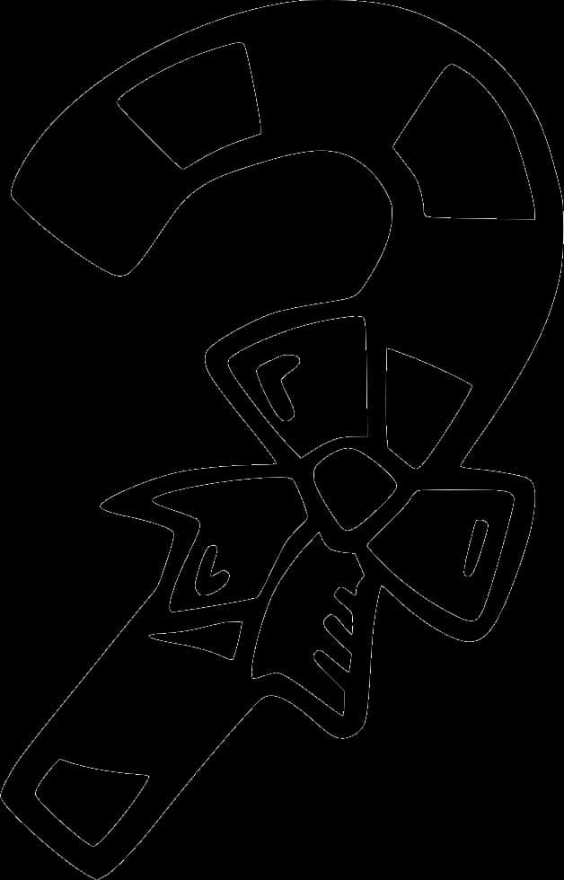 Candy Cane - Free Svg Candy Cane, HD Png Download PNG with transparent background