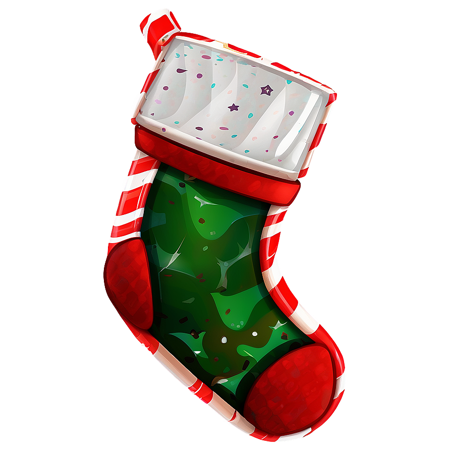 Candy Cane Stocking Png Soc