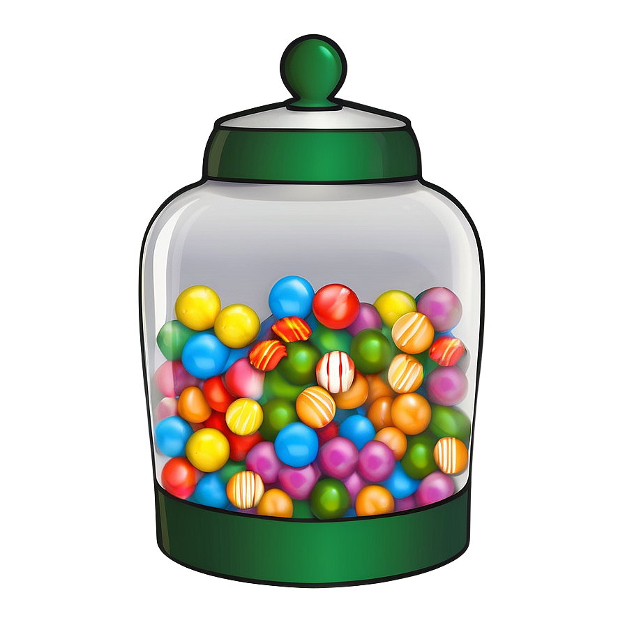 Candy Jar Outline Png Bss