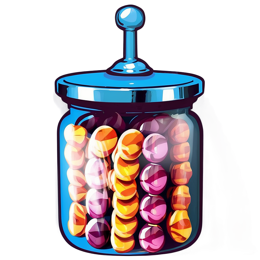 Candy Jar Silhouette Png 06292024