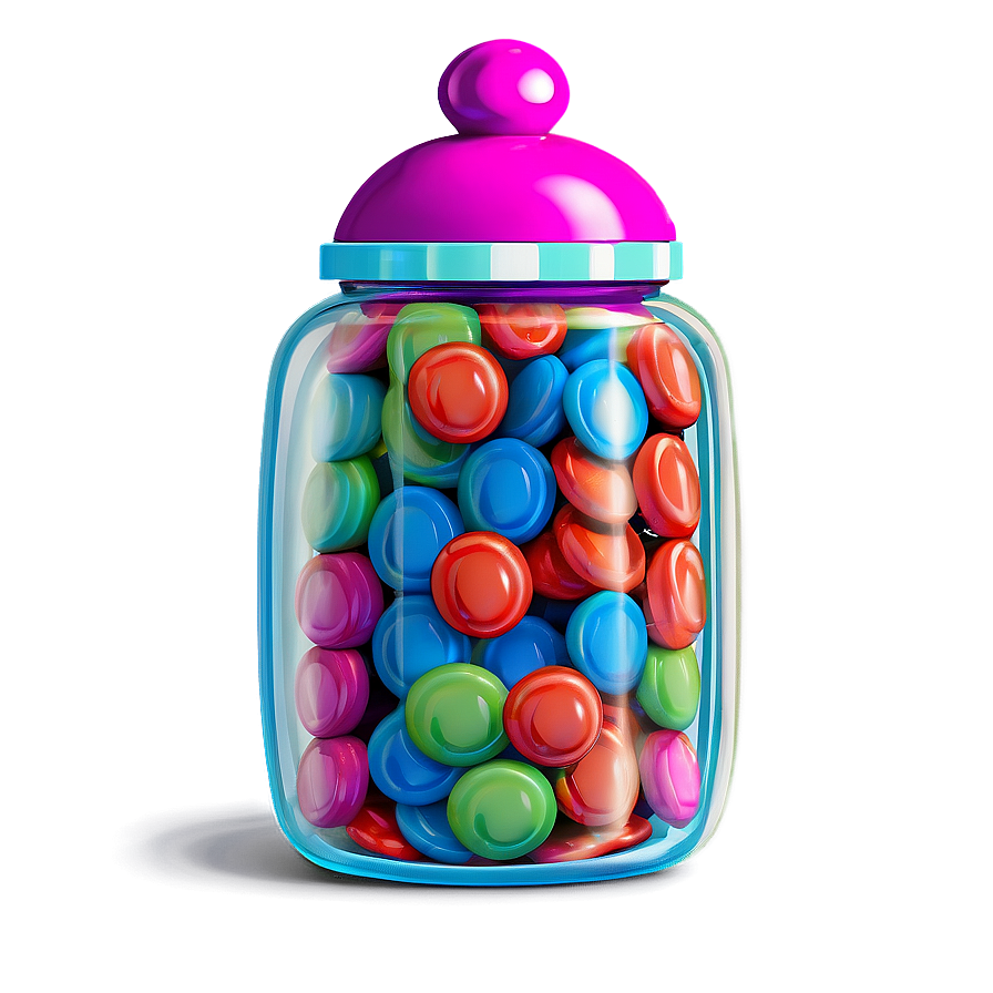 Candy Jar With Lid Png Eea75