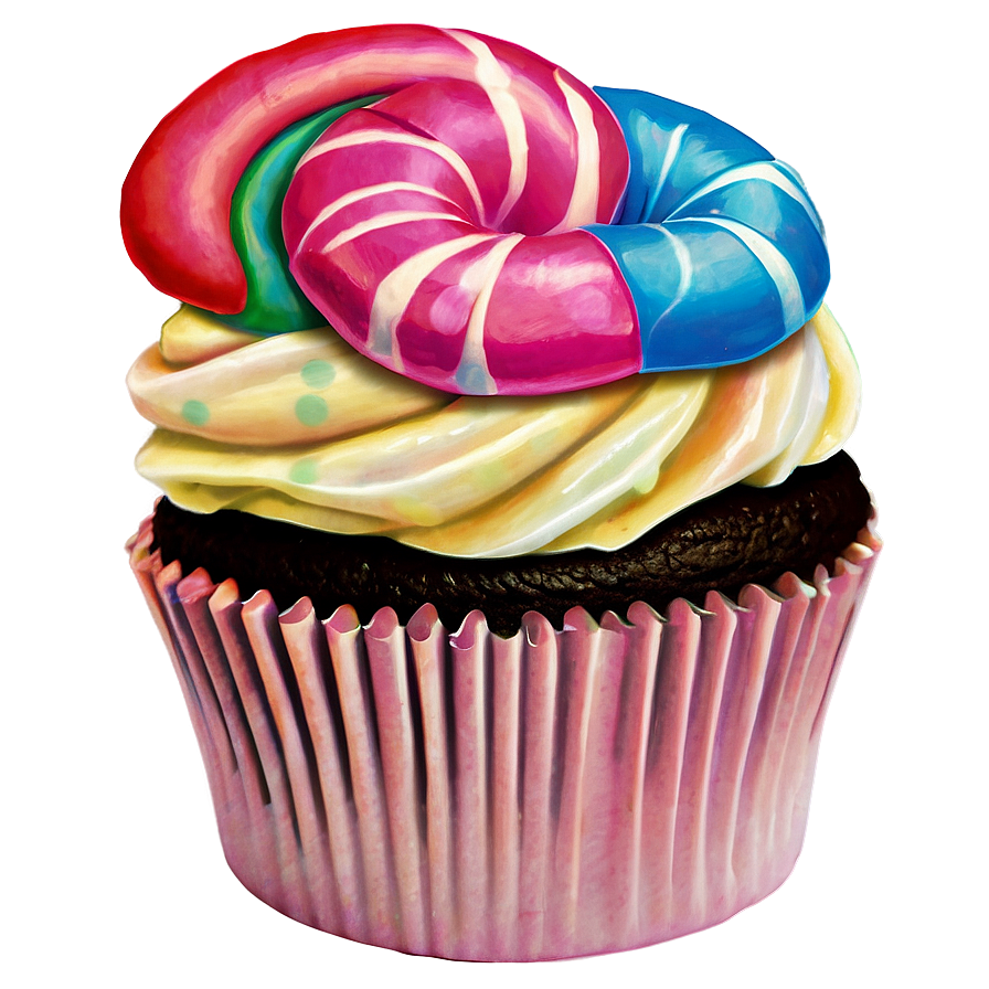 Candy Land Cupcake Commons Png 46