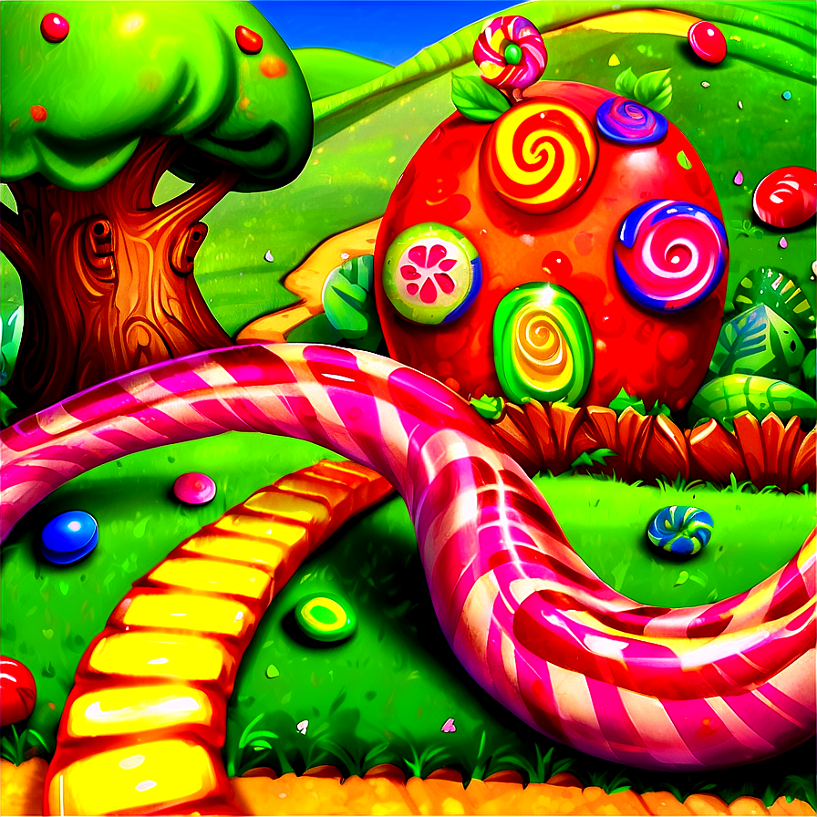 Candy Land Fruity Fields Png Awt54