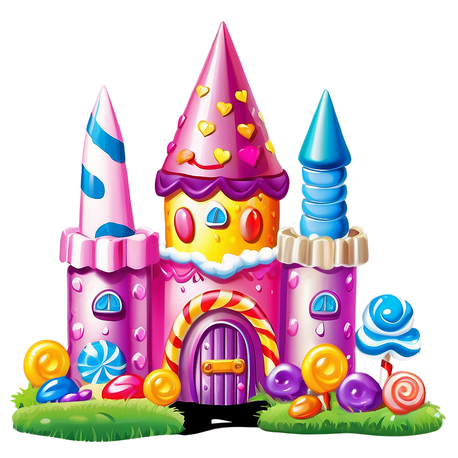 Candyland Castle Delight Png 95