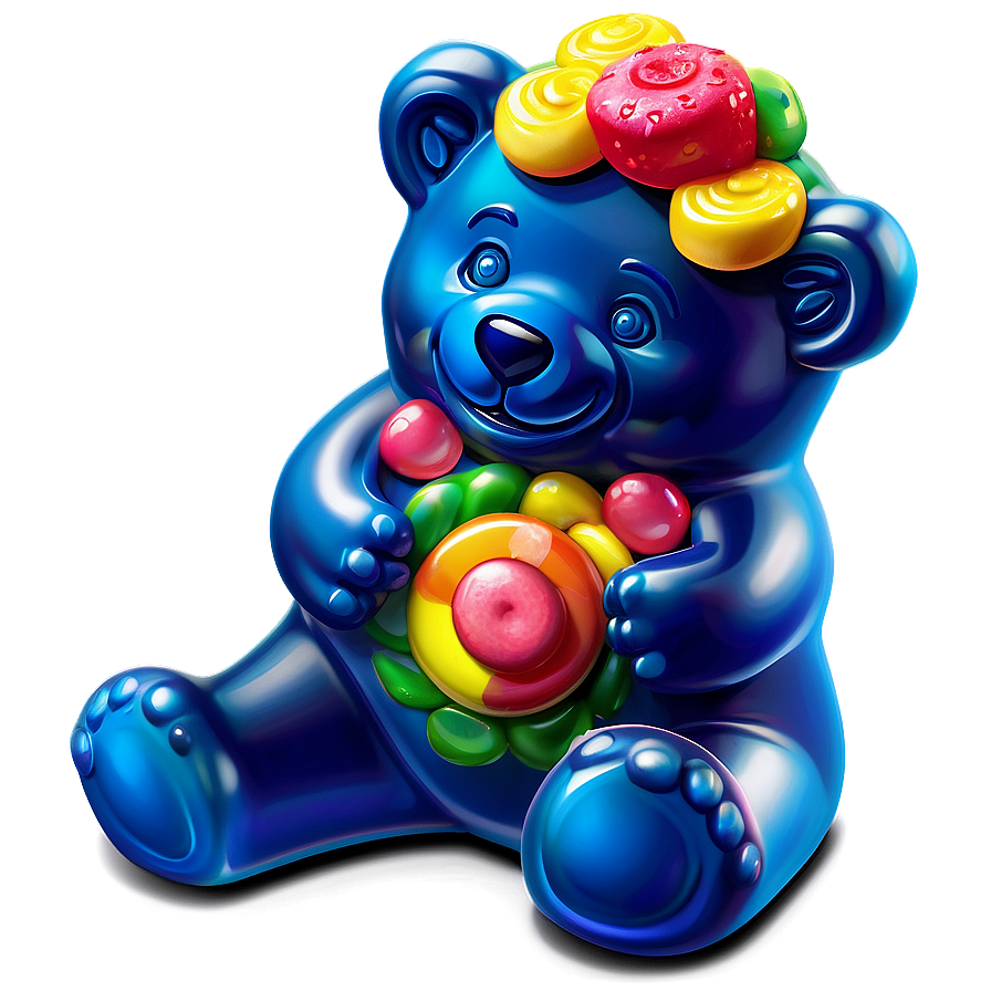 Candyland Gummy Bear Garden Png Vbh