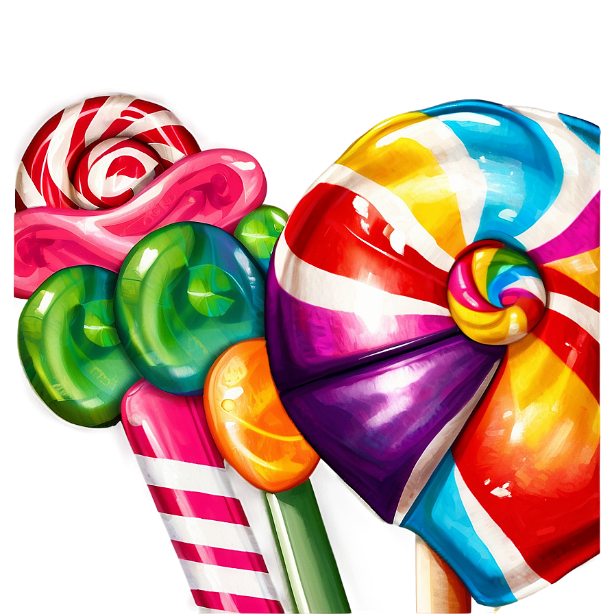 Candyland Lollipop Garden Png 06202024