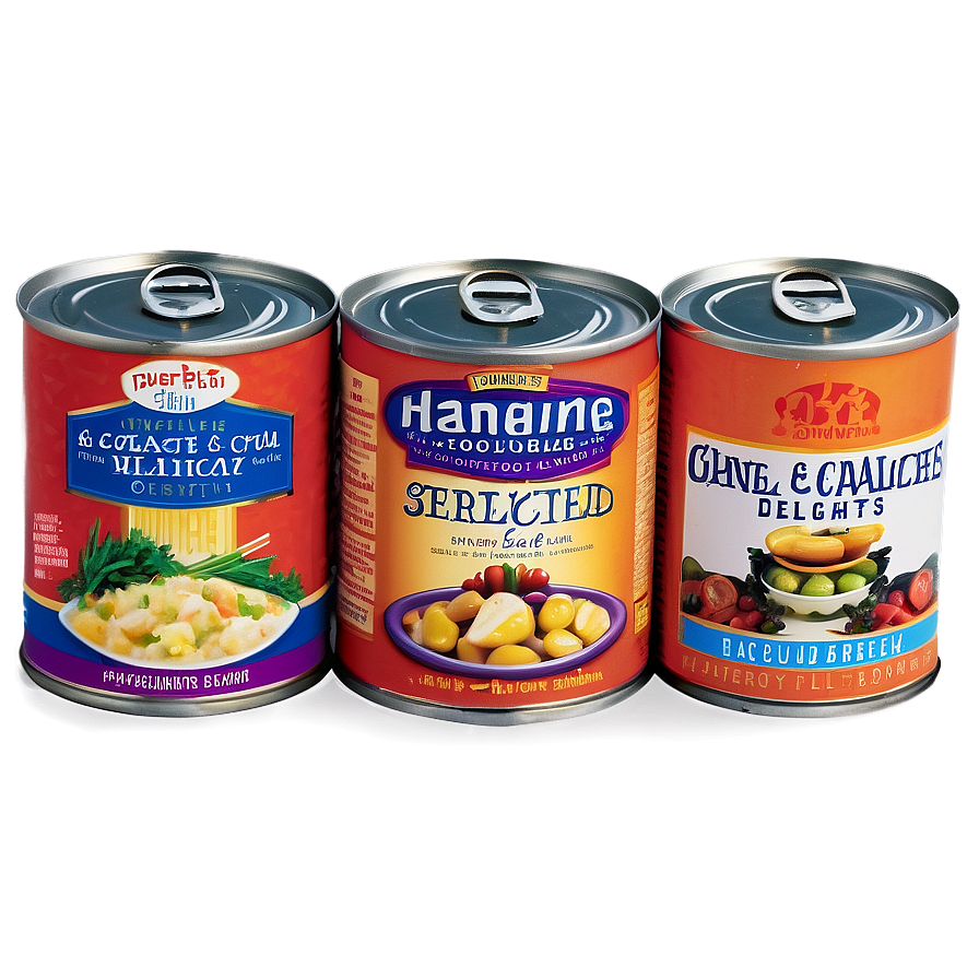 Canned Seafood Delights Png Qqc27