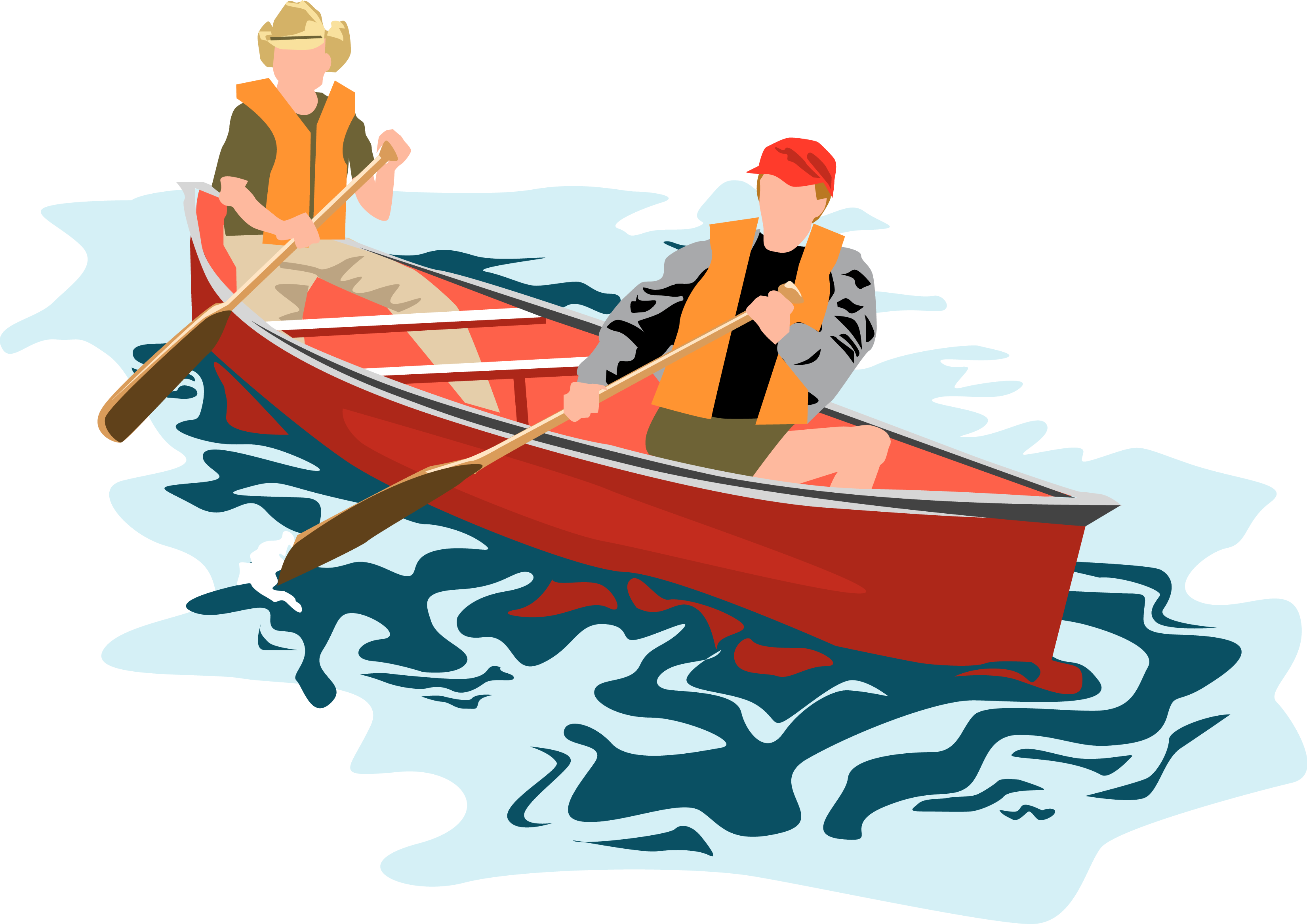 Download Wallpaper Canoe Full Wallpapers The World - Transparent Canoe Clip Art, HD Png Download PNG image with a transparent background, free high-resolution download